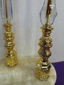 Jam Lantai Vintage Mewah Emas Jam Kakek Elegan dengan Gaya Antik Bahan Kaca Kristal untuk Penggunaan di Rumah atau Hotel - Product Image 6