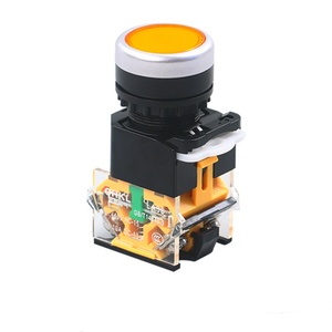 220V 24V Volt ánh sáng bắt đầu dừng Điện tạm thời Tactile Power <span class=keywords><strong>switch</strong></span> mạch điều khiển trạm nhựa <span class=keywords><strong>push</strong></span> <span class=keywords><strong>button</strong></span> chuyển 1no1nc - Product Image 5