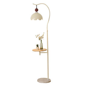 Lampe de salon de style crème 2025, table d'appoint à côté du canapé, sol, rangement de chambre à coucher - Corps - Product Image 5