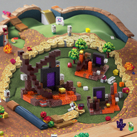 Juego de Rompecabezas Magnéticos 3D IQ, Cubo Gigante, Juguete de Viaje, Bloques de Construcción Modulares, Rompecabezas Deslizante para Niños, Hecho de Plástico CPC