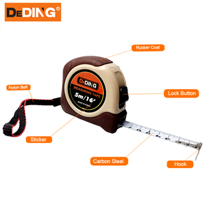 सटीक माप के लिए सफेद सेंटीमीटर स्केल टेप माप एब्स + रबर निर्माण - Product Image 5