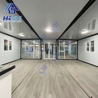 Maison préfabriquée pliable sur mesure de 20 pieds ou 40 pieds, conteneur extensible, construction de maison préfabriquée à 5 chambres, immobilier