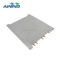 Tuyau de cuivre dissipateur thermique plaque de refroidissement liquide en aluminium plaque de refroidissement par eau personnalisée plaque froide en aluminium