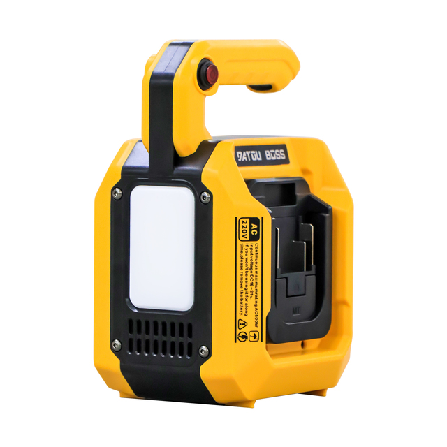 DATOUBOSS Power Supply 500W Portable Inverter with LED Light Home Rechargeable Power Station Charger Solar Generator for Outdoor