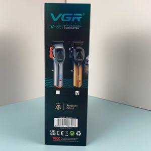 Cheveux professionnels de coiffeur de tondeuse à V-657 électrique professionnelle de Tondeuse à cheveux de Vgr avec l'affichage mené - Product Image 2