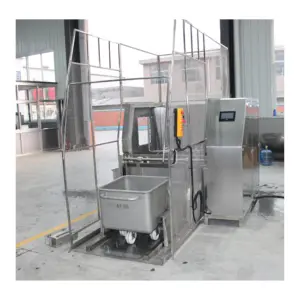 Meat Truck Washers Washing Machine High Pressure Stainless Steel High Pressure Water Pump Cleaning Truck and Bin Washing System
