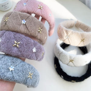 ที่คาด<span class=keywords><strong>ผม</strong></span>ผู้หญิงแฟชั่นขายส่ง LRTOU ประดับคริสตั<span class=keywords><strong>ล</strong></span>กว้าง ที่คาด<span class=keywords><strong>ผม</strong></span>ไหมพรมย่น สไตล์วิน<span class=keywords><strong>เท</strong></span>จ เครื่องประดับผมสำหรับผู้หญิง - Product Image 5