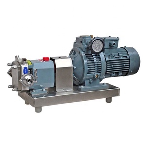 D-3A Stainless Steel 304 316L Sanitary Rotary Lobe <b>Pump</b> - Product Image 4