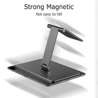 Support magnétique portable pliable de bureau multi-angle réglable pour iPad Pro 13/12.9/11/ iPad Air 13/11