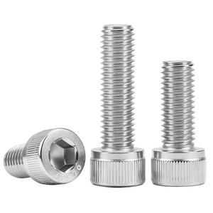 DIN912 SS304 SS316 SS316L Hex Socket Head <strong>Cap</strong> <strong>Screws</strong> M2-M20 A2-70 A4-50 Plain Finish for Building Marine Applications - Product Image 3