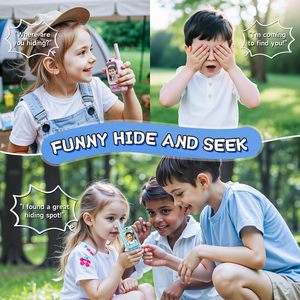 Walkie Talkie con Video para Niños de 4 a 12 Años, Juguete Interactivo para Padres e Hijos, Alcance de 1.5 km, Walkie Talkies para Niños - Product Image 3