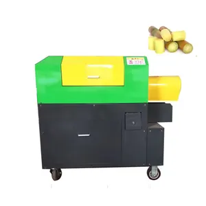 China Automatic Sugarcane Peeling Peeler Cutting Machine For Sale