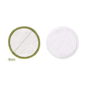 Lingettes démaquillantes lavables en <span class=keywords><strong>coton</strong></span> biologique et charbon de bambou, écologiques, non toxiques, réutilisables, OEM - Product Image 6