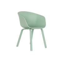 CHAIR EN MÉTAL PP 60X52X78 VERT MENTHE