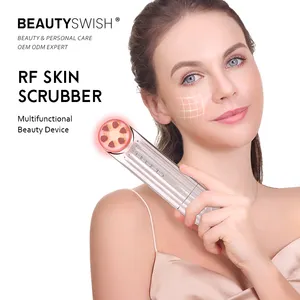 Home Sử Dụng RF Vẻ Đẹp Cụ Lỗ Chân Lông Sữa Rửa Mặt USB Charger Chuyên Nghiệp Thìa Lột Mặt Nâng Công Cụ Facial Skin Scrubber
