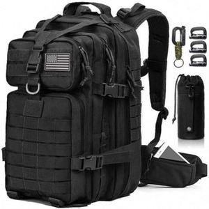 2024 News Outdoor Tactical <b>Backpack</b> Shoulder Bag <b>Large</b> Waterproof 900D Gym Trekking Molle Rucksac Hiking Anti-Theft 36-56L - Product Image 1
