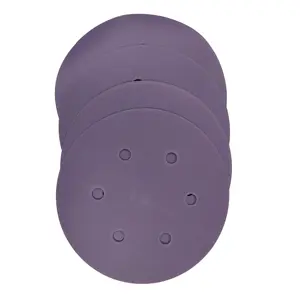 Gute Qualität 150mm Hurricane Purple Schleifpapier Schleifpapiers cheibe für 6 Zoll Exzenter schleifer