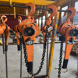 G80 chuỗi kim loại mới VL đòn bẩy Palăng bảo vệ IP56 Bảo hành 1 năm đòn bẩy khối 0.75t 1.5m thép xây dựng Palăng giả mạo móc - Product Image 2