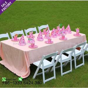 Simple Design Wedding Banquet White Resin <b>Plastic</b> Tiffany Chivalry Chivari Children Kids <b>Chairs</b> Party Event - Product Image 6