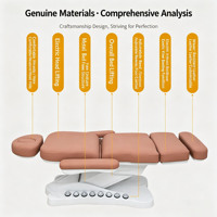 Fauteuil moderne pour podologie, tatouage, esthétique, salon de beauté, lit de soin électrique pour spa, table de massage, lit facial