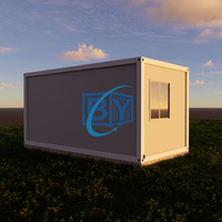 Conteneur modulaire amovible et détachable de 20 pieds et 40 pieds avec solution de projet globale pour une habitation à assemblage rapide