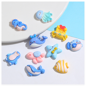 DIKINA - Set de Miniaturas para Jardín de Hadas, Suministros para Terrarios, Set Mixto de Ancla, Barco, Vela, Decoración de Playa, Flores de Resina - Product Image 4