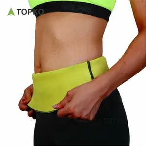 TOPKO Hot Selling Neoprene Waist Trimmer Adjustable Waist Trainer Slimmer Belt