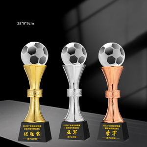 Giải thưởng pha lê thủy tinh giải thưởng Cúp bóng đá giải thưởng thể thao đội chủ đề Cúp bóng đá - Product Image 2