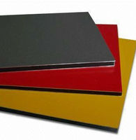 Panneau de revêtement PVDF Revêtement Alucobond Panneau de façade perforé d'épaisseur de feuille ACP pour la construction de murs rideaux