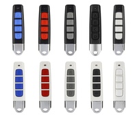 Télécommande universelle de copie à 4 boutons DC 12V pour porte de garage électrique, éclairage, maison intelligente, télécommande sans fil clonable