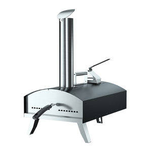 Four à Pizza Portable molletonné en bois, pour Patio et jardin, ustensile de pâtisserie avec pierre à Pizza, nouveau Design 2022 - Product Image 3
