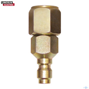 Lincoln Electric AD1230 Wire Guide Connector Copper <b>Plug</b> In Welding <b>Adapter</b> 1.2mm 1.6mm 3.2mm 4.0mm 5.6mm - Product Image 4