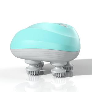 0728 Waterproof Handheld Portable Cordless Smart Scalp <b>Massager</b> <b>Head</b> Scratcher for Full Body Deep Clean and Stress Relax - Product Image 4
