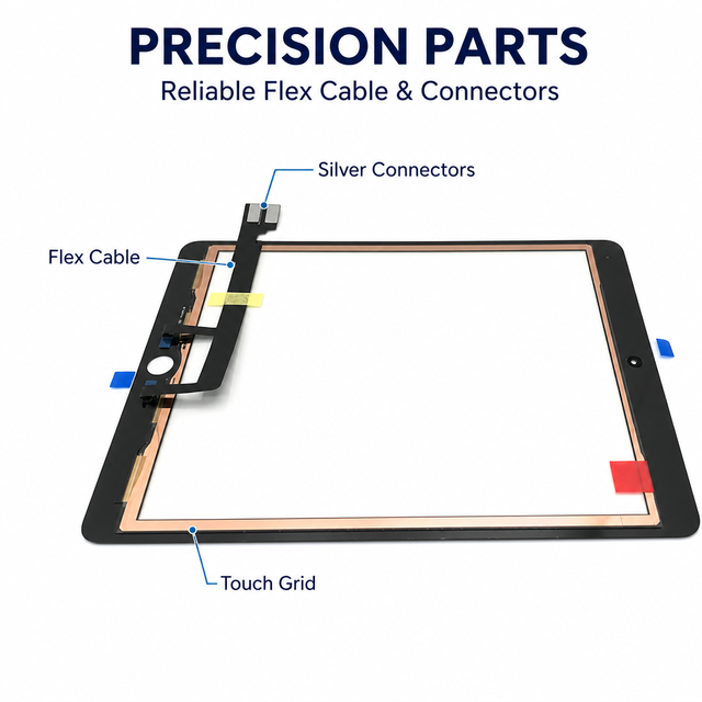 For Ipad Pro 9.7 A1673 A1674 A1675 TFT Touch Screen Digitizer Outer Glass Lens Replacement Wholesale