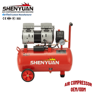 Equipamento Comercial Grande Compressor de Ar Silencioso de Grau Médico Sem Óleo Tanque de 150L/200L 4 Estágios - Product Image 3