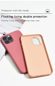 Custodia protettiva <span class=keywords><strong>per</strong></span> telefono in Gel di Silicone TPU <span class=keywords><strong>per</strong></span> Apple iPhone 12 Pro Max Mini - Product Image 6