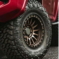 Jantes en alliage d'aluminium forgé Beadlock à profil profond concave 18-24 pouces 5x115 6x139.7 compatibles avec Dodge Charger RAM SUV Jantes personnalisées