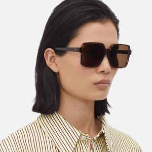 Bottega BV Oversized <b>Square</b> <b>Sunglasses</b> for Men and Women UV Protection Fashion Eyewear Veneta - Product Image 6