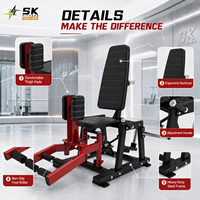 Machine à abductions de la hanche SK Commercial à charge par plaques pour exercices des cuisses intérieures et extérieures, équipement de fitness pour centre sportif