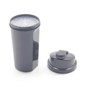 BPA ücretsiz plastik spor shaker şişeleri protein filtre