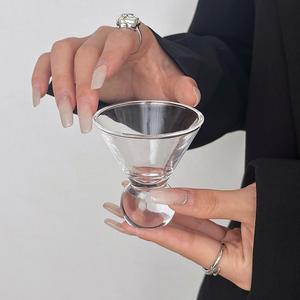 <span class=keywords><strong>Verre</strong></span> à liqueur vintage de luxe en cristal sur pied, <span class=keywords><strong>petit</strong></span> <span class=keywords><strong>verre</strong></span> de <span class=keywords><strong>dégustation</strong></span> rétro, verrerie texturée artisanale, cadeau - Product Image 3