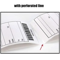 Printer Label Thermal 4x6 Inch Laris Manis - 500 Label Pengiriman Putih/Roll untuk Logistik Gudang