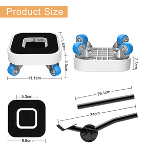 2026 Mover Set Heavy Duty Lifter Transport Appliances Furniture Moving Tool Household Easy Moving Movers Dolly Caster Wheel - Product Image 3