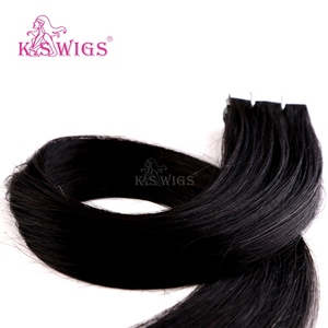 Extensions de cheveux humains 100% Remy, adhésives, invisibles, à trame fine, douces, lisses, sans nœuds, pré-collées. - Product Image 4