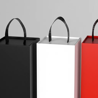 Niedriger Preis Mass Custom Wein und Kosmetik Karton Verpackung bunte Box mit Griff