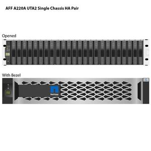 Venta caliente NetApp ASA AFF A220 NetApp All Flash FAS (AFF) A220A UTA2 Chasis único HA Par Filer Head () - Product Image 2