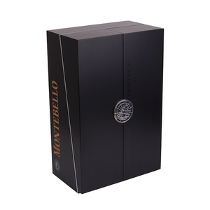 Tùy Chỉnh Sang Trọng <span class=keywords><strong>Whisky</strong></span> Hộp Rượu Vang Chai Bộ Sưu Tập Hiển Thị Hộp Đôi Cửa Thiết Kế Bằng Gỗ Hộp Quà Tặng Cho Rượu - Product Image 2