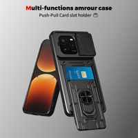 Étui avec emplacement pour carte de crédit pour Infinix Camon Zero Hot 60 50 40 30 Pro Plus Ultra, coque de téléphone portable pour Itel Power RS4 P65 P55 S25 5G