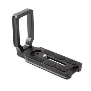 DSLR Camera L Bracket Quick Release Plate Vertical Horizontal Switching Tripod Compatible with Stabilizer Tripod Monopod