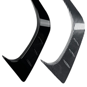 Honda Civic 11th Gen 2021+ Front Air Vent Decal Piano Black Carbon Fiber Texture Exterior Modification ABS Adhesive Sticker - Product Image 3